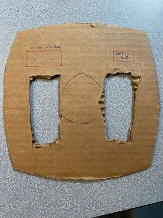 Cardboard proto (rear)