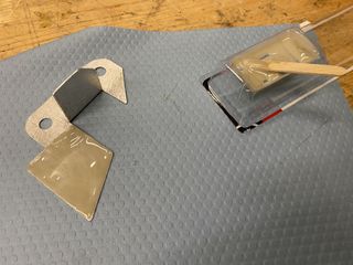 Applying epoxy to aluminum