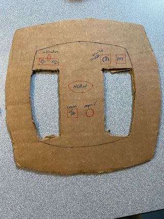 Cardboard proto (front)